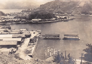 昭和中期、片島港の様子